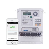 Three phase prepaid electricity meter energy meter smart home(APS)